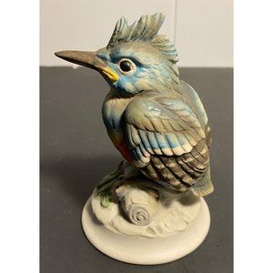Vtg Kelvin Fire China "Baby Kingfisher" Bird Figurine,